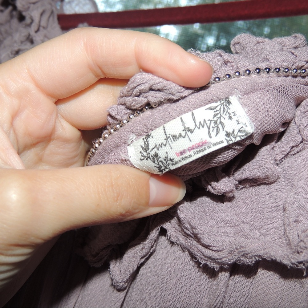Free People Intimately Lilac Tunic - Picture 3 of 8